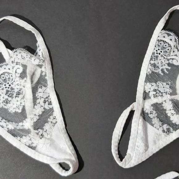 🍑 Hot Erotic Lingerie, Vista White Women's g string 🍑 - Picture 3 of 3